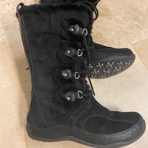 North face lace up Waterproof Snow Boots
